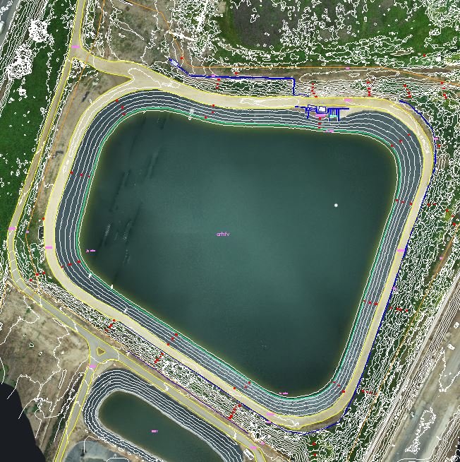 שרטוט AutoCAD מאגר